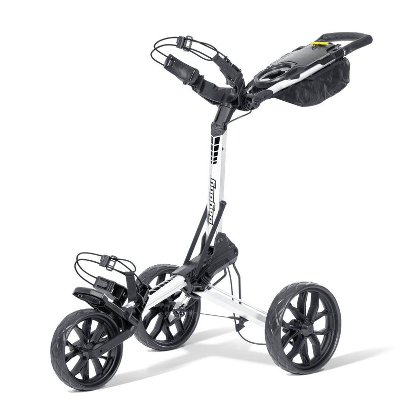 Bag Boy Ultra Slim Deluxe SLIMFOLD Golftrolley, weiss