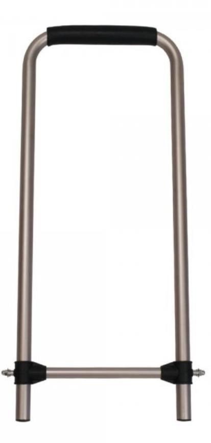 Bag Boy Rental Dual Tube manueller Trolley, Silber Aluminium