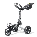 Bag Boy Slimfold Compact manueller Trolley, silber/schwarz