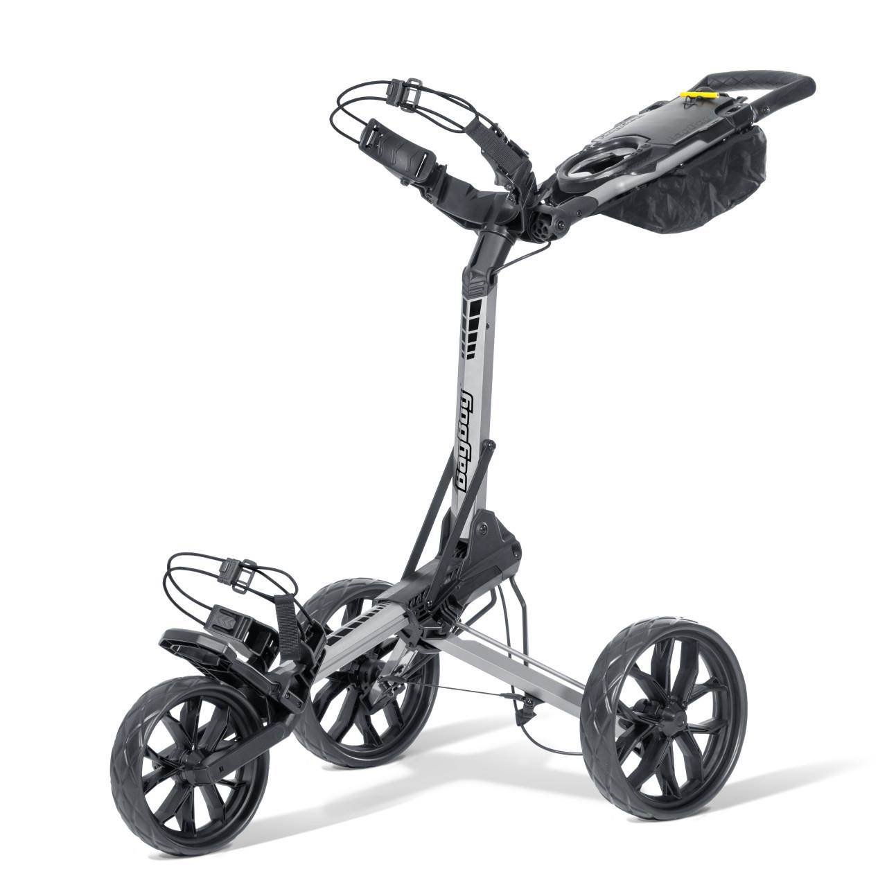 Bag Boy Ultra Slim Deluxe SLIMFOLD Golftrolley, silver/black