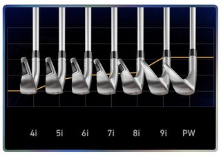 TaylorMade Qi HL Herren Eisen, Graphit