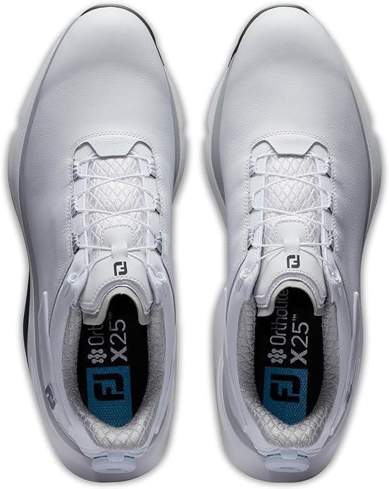 FootJoy Pro|SLX Boa Herren Golfschuhe, weiss/grau