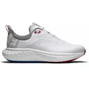 FootJoy Quantum Damen Golfschuhe, weiss/blau/rosa