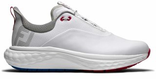 FootJoy Quantum Damen Golfschuhe, weiss/blau/rosa