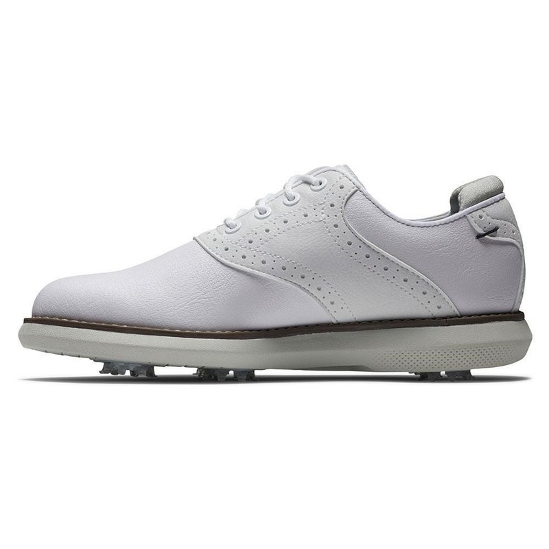 FootJoy Traditions Junior Golfschuhe, weiss/grau