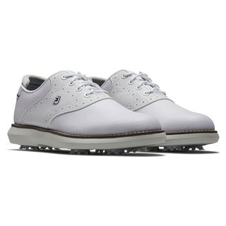 FootJoy Traditions Junior Golfschuhe, weiss/grau