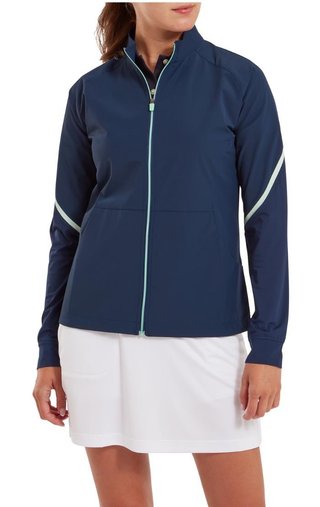FootJoy Tempo Full-Zip Damenjacke, dunkelblau
