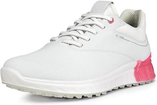 Ecco S-Three Damen Golfschuhe, weiss/rosa