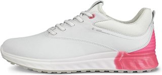 Ecco S-Three Damen Golfschuhe, weiss/rosa