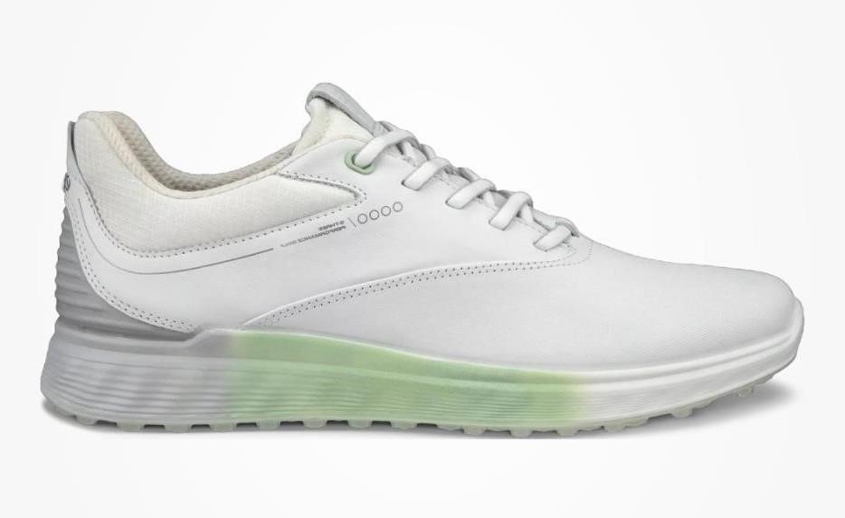 Ecco S-Three Damen Golfschuhe, weiss/matcha
