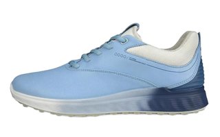 Ecco S-Three Damen Golfschuhe, niebieskie