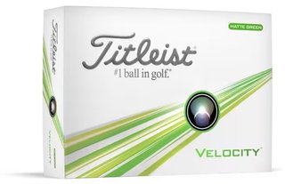 Titleist Velocity Golfbälle, grün