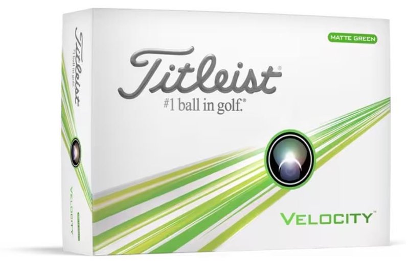 Titleist Velocity Golfbälle, grün