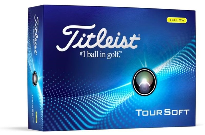Titleist Tour Soft Golfbälle, gelb
