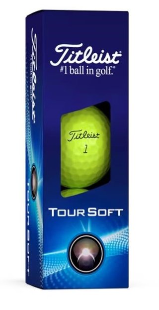 Titleist Tour Soft Golfbälle, gelb