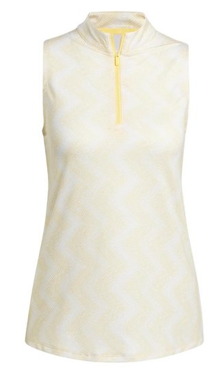 Adidas Ultimate365 Ottoman Printed Damen Poloshirt, gelb