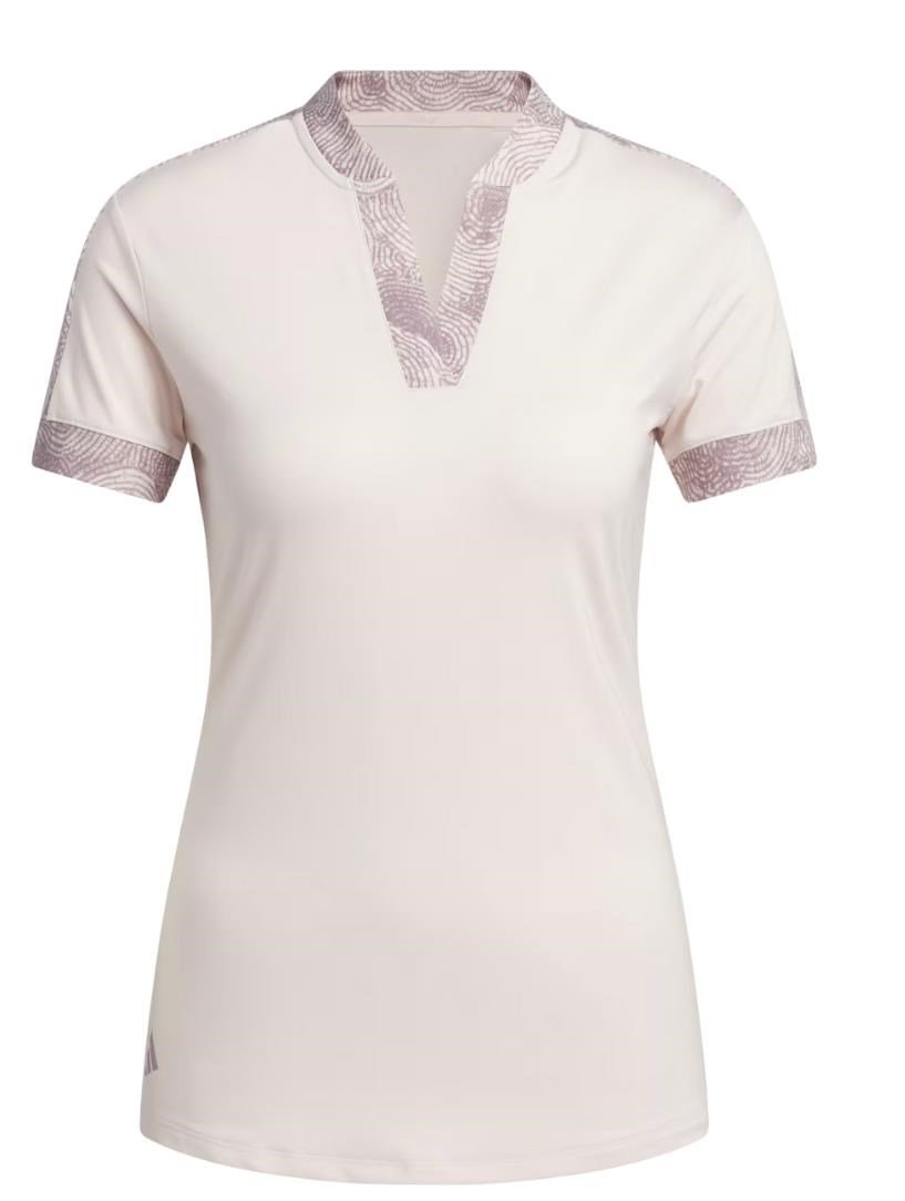 Adidas Ultimate365 Printed Damen Poloshirt, rosa
