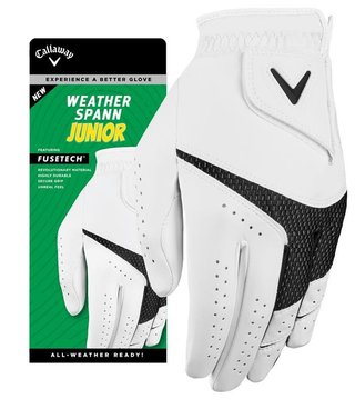 Callaway Weather Spann Junior Handschuh, weiss