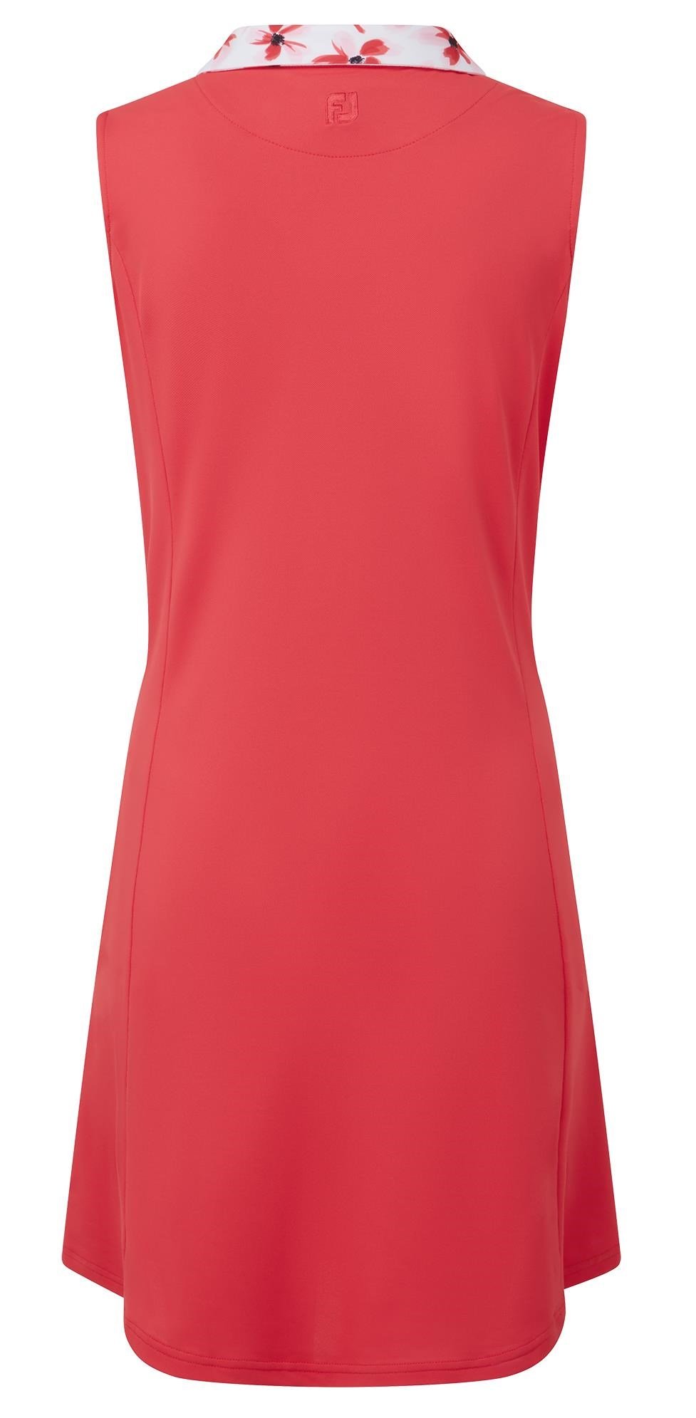 FootJoy Floral Trim Golf Damen Golfkleid, rot