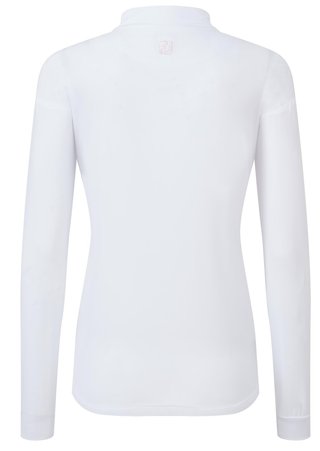 FootJoy Lightweight Full-Zip Damenjacke, weiss/rosa