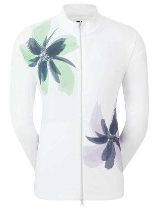 FootJoy Lightweight Full-Zip Damenjacke, weiss