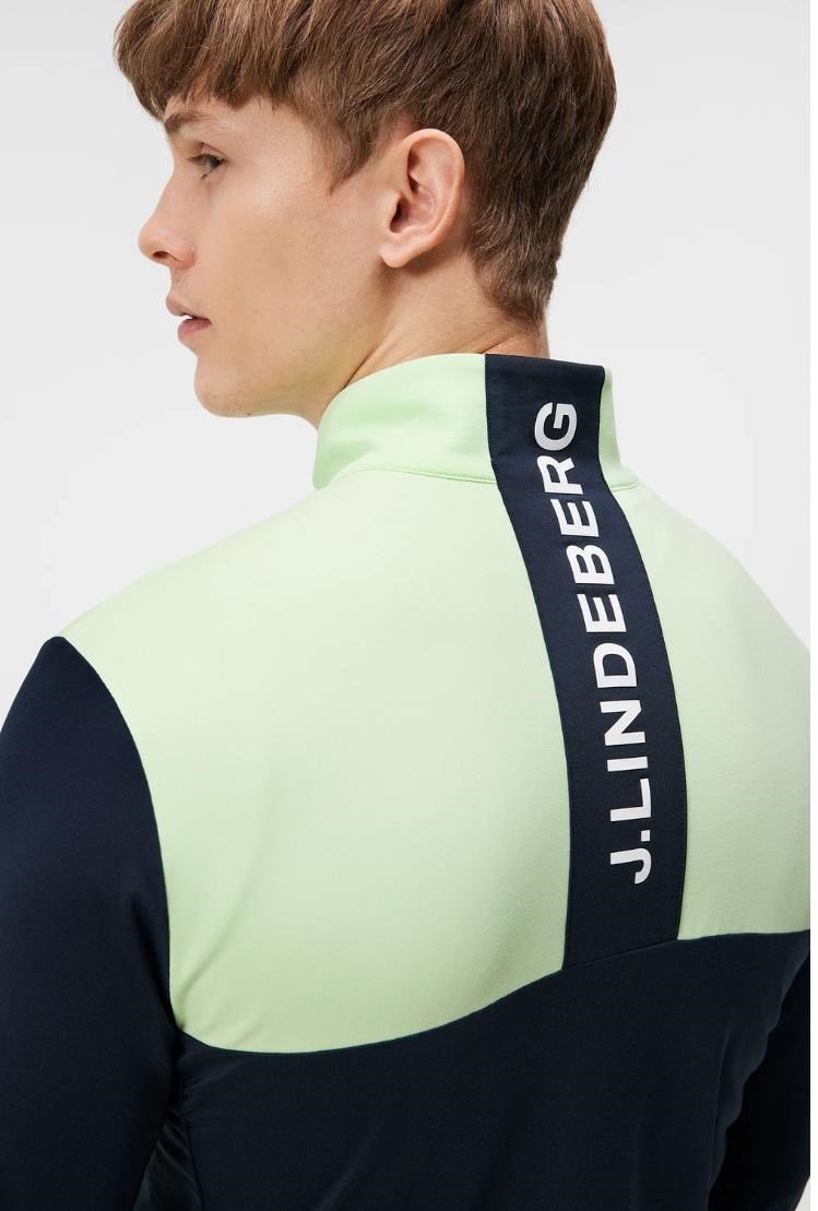 J.Lindeberg Banks Herren Sweatshirt, dunkelblau