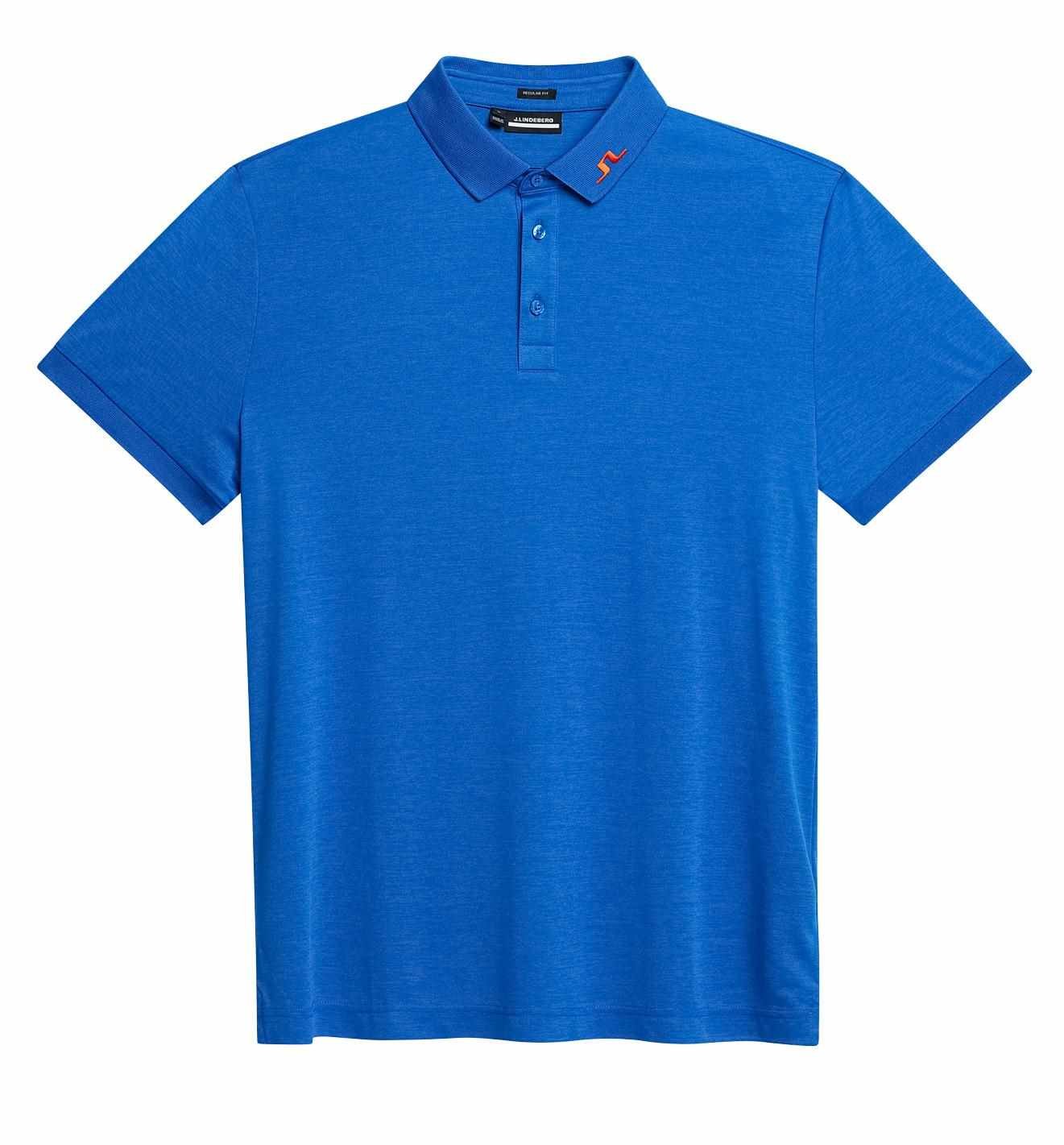 J.Lindeberg KV Regular Fit Herren Poloshirt, blau