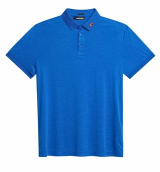 J.Lindeberg KV Regular Fit Herren Poloshirt, blau