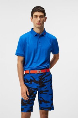 J.Lindeberg KV Regular Fit Herren Poloshirt, blau