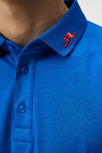 J.Lindeberg KV Regular Fit Herren Poloshirt, blau