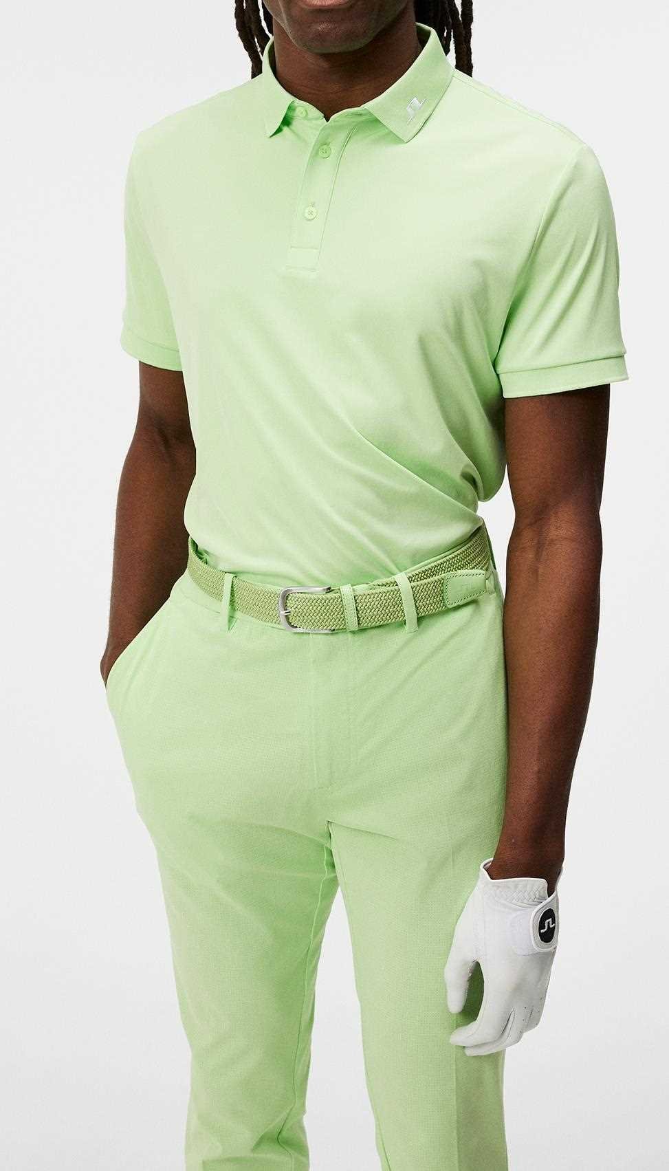 J.Lindeberg KV Regular Fit Herren Poloshirt, hellgrün