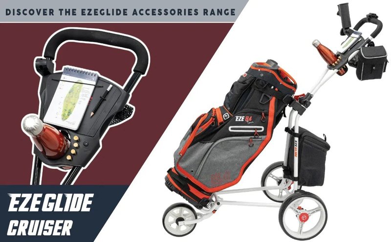 Ezeglide Cruiser Manuell Golftrolley, weiss