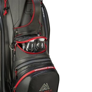 Big Max Aqua Sport 4 cart bag, grau/rot