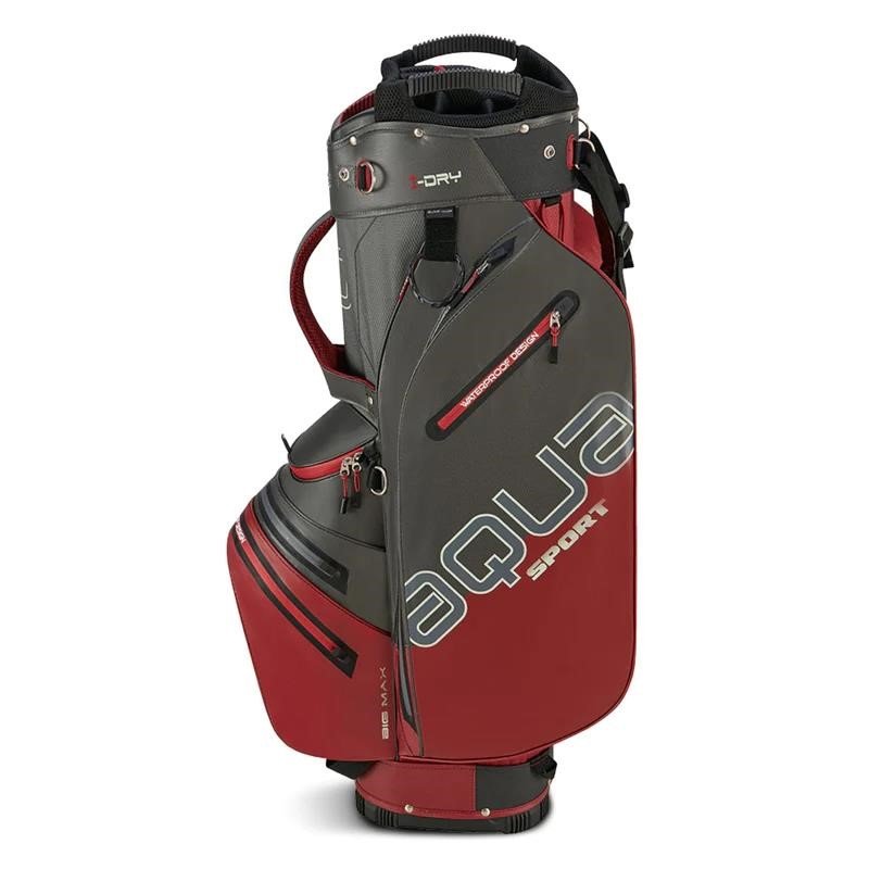 Big Max Aqua Sport 4 cart bag, grau/weinrot