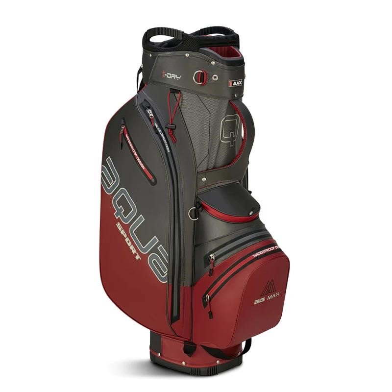 Big Max Aqua Sport 4 cart bag, grau/weinrot
