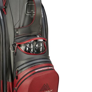 Big Max Aqua Sport 4 cart bag, grau/weinrot
