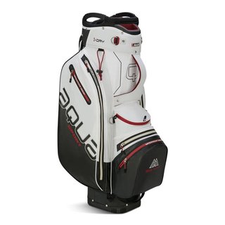 Big Max Aqua Sport 4 cart bag, off-white/schwarz/weinrot
