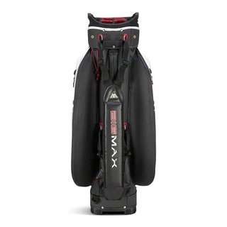 Big Max Aqua Sport 4 cart bag, off-white/schwarz/weinrot