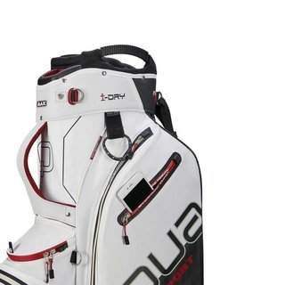 Big Max Aqua Sport 4 cart bag, off-white/schwarz/weinrot