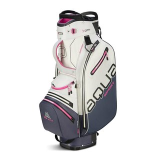 Big Max Aqua Sport 4 cart bag, weiss/dunkelblau/rosa