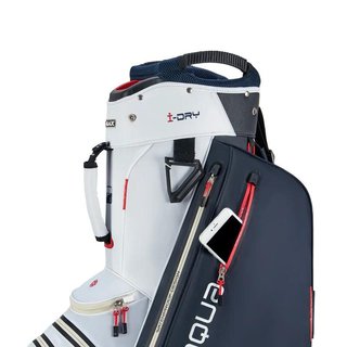 Big Max Aqua Style 4 Cartbag, weiss/dunkelblau/rot