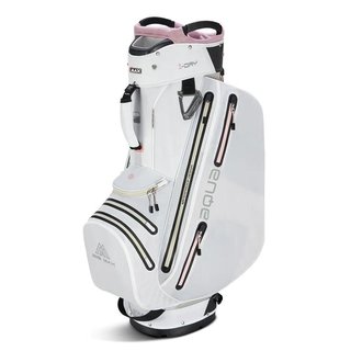 Big Max Aqua Style 4 Cartbag, weiss/rosa
