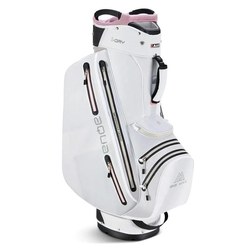 Big Max Aqua Style 4 Cartbag, weiss/rosa