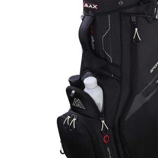 Big Max Terra Sport cart bag, schwarz/rot