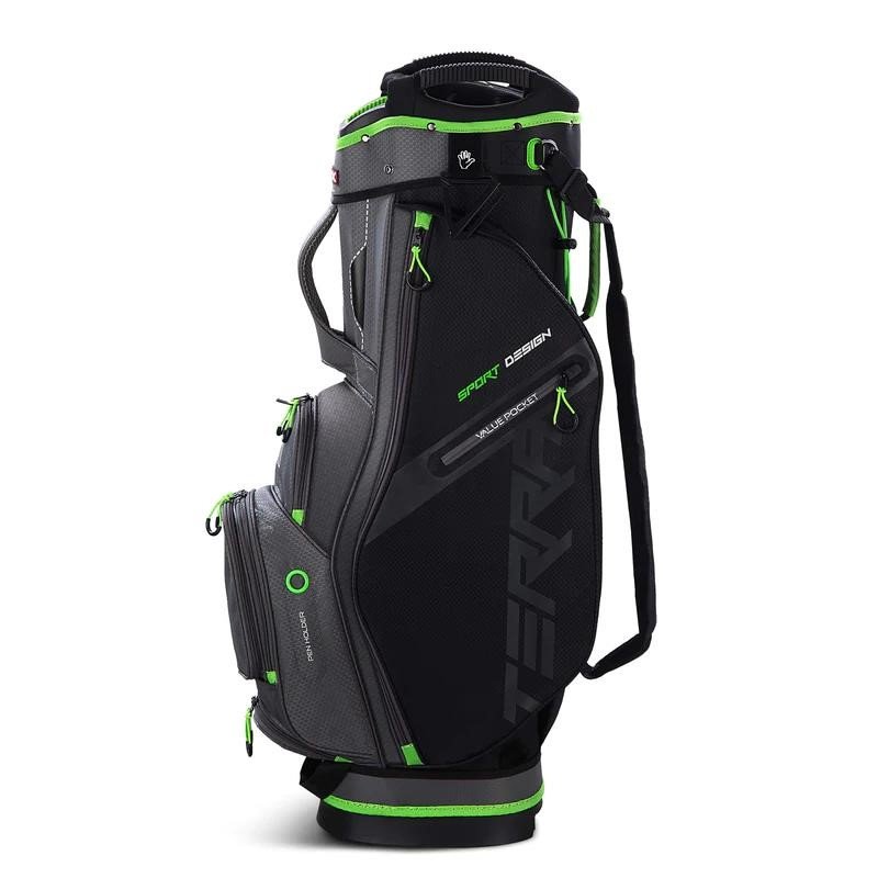 Big Max Terra Sport cart bag, grau/schwarz/grün