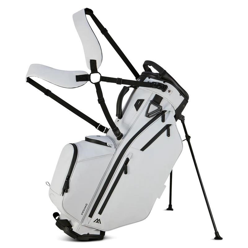 Big Max Dri Lite Hybrid Prime stand bag, weiss