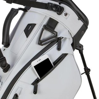 Big Max Dri Lite Hybrid Prime stand bag, weiss
