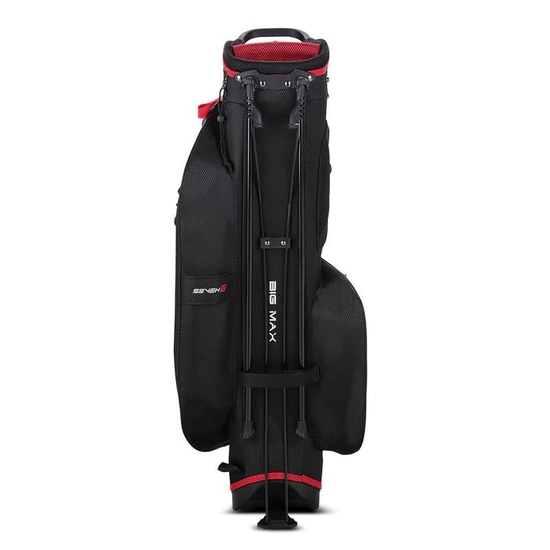 Big Max Heaven Seven G Standbag, schwarz/rot
