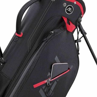 Big Max Heaven Seven G Standbag, schwarz/rot
