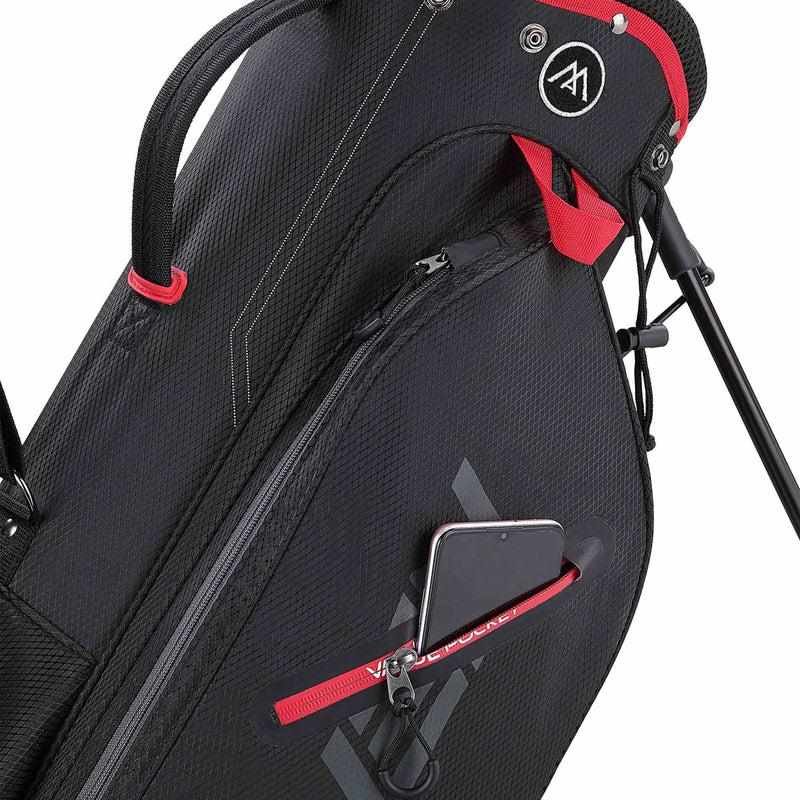 Big Max Heaven Seven G Standbag, schwarz/rot